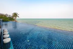 Front beach swimming pool