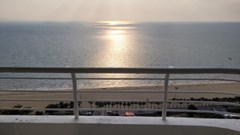 Sea view from balcony