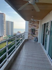 Large balcony